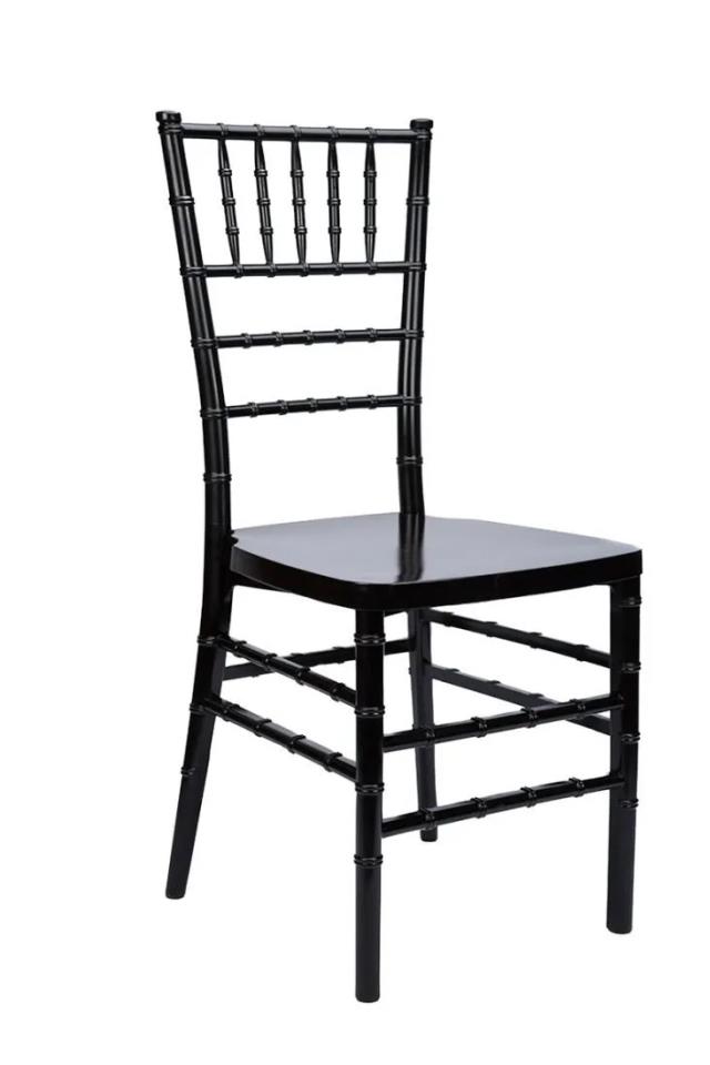 Rental store for chair chiavari black in Northeast Ohio